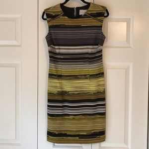 Karin Stevens bodycon dress w/ zipper accents